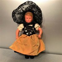 ❗AKTION 28.- Fr. !!❗Schildkrötpuppe w`schöner Tracht 50igerJ